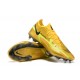 Nike Phantom GT Elite FG Black Gold Low Soccer Cleats