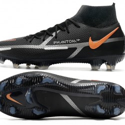 Nike Phantom GT Elite FG Black White High Soccer Cleats