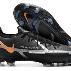 Nike Phantom GT Elite FG Black White Low Soccer Cleats