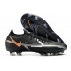 Nike Phantom GT Elite FG Black White Low Soccer Cleats