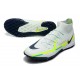 Nike Phantom GT2 Elite TF Beige Green Black High Soccer Cleats