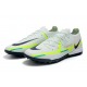 Nike Phantom GT2 Elite TF Beige Green Black Low Soccer Cleats