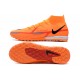 Nike Phantom GT2 Elite TF Orange Black High Soccer Cleats