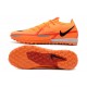 Nike Phantom GT2 Elite TF Orange Black Low Soccer Cleats