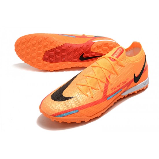 Nike Phantom GT2 Elite TF Orange Black Low Soccer Cleats