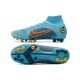 Nike Superfly 8 Elite AG Blue Orange Soccer Cleats