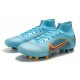Nike Superfly 8 Elite AG Blue Orange Soccer Cleats