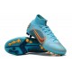 Nike Superfly 8 Elite AG Blue Orange Soccer Cleats