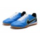 Nike Tiempo Legend 9 Pro TF Blue Black Low Soccer Cleats