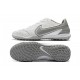 Nike Tiempo Legend 9 Pro TF Silver White Low Soccer Cleats