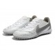 Nike Tiempo Legend 9 Pro TF Silver White Low Soccer Cleats