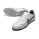 Nike Tiempo Legend 9 Pro TF Silver White Low Soccer Cleats