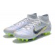 Nike Vapor 14 Elite PRO AG Grey Black High Soccer Cleats