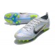 Best Quality Nike Vapor 14 Elite PRO AG Silver Black Low Soccer Cleats For Sale