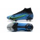 Nike Superfly 8 Elite FG High Blue Black Green Soccer Cleats