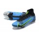 Nike Superfly 8 Elite FG High Blue Black Green Soccer Cleats