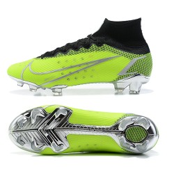 Nike Superfly 8 Elite FG High Green Black Silver Soccer Cleats