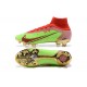 Nike Superfly 8 Elite FG High Red Green Soccer Cleats