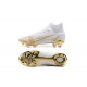 Nike Superfly 8 Elite FG High White Gold Soccer Cleats