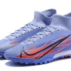 Nike Superfly 8 Elite TF High Blue Orange Soccer Cleats