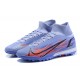 Nike Superfly 8 Elite TF High Blue Orange Soccer Cleats