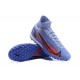 Nike Superfly 8 Elite TF High Blue Orange Soccer Cleats