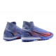 Nike Superfly 8 Elite TF High Blue Orange Soccer Cleats