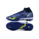 Nike Superfly 8 Elite TF High Blue Yellow Soccer Cleats