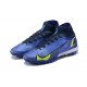 Nike Superfly 8 Elite TF High Blue Yellow Soccer Cleats