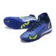 Nike Superfly 8 Elite TF High Blue Yellow Soccer Cleats