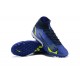 Nike Superfly 8 Elite TF High Blue Yellow Soccer Cleats