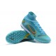 Nike Superfly 8 Elite TF High Light Blue Yellow Soccer Cleats