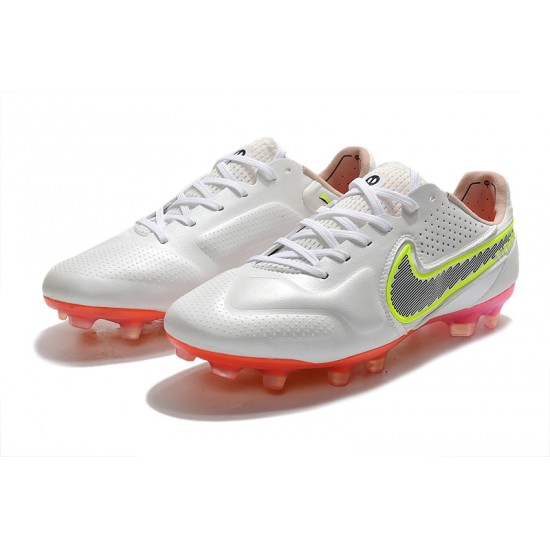 Nike Tiempo Legend 9 Elite FG Beige Green Orange Soccer Cleats