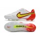 Nike Tiempo Legend 9 Elite FG Red White Yellow Soccer Cleats