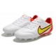 Nike Tiempo Legend 9 Elite FG Red White Yellow Soccer Cleats