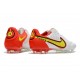 Nike Tiempo Legend 9 Elite FG Red White Yellow Soccer Cleats