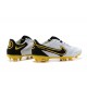 Nike Tiempo Legend 9 Elite FG White Yellow Black Soccer Cleats