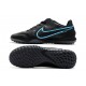 Nike Tiempo Legend 9 Pro TF Black Blue Soccer Cleats