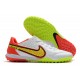 Nike Tiempo Legend 9 Pro TF Red White Yellow Soccer Cleats