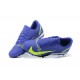 Nike Vapor 14 Academy TF Low Deep Blue Green Soccer Cleats