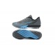 Nike Vapor 14 Academy TF Low Grey Blue Soccer Cleats