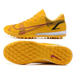 Nike Vapor 14 Academy TF Low Yellow Black Soccer Cleats