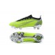 Nike Vapor 14 Elite FG Low Black Green Silver Soccer Cleats