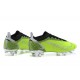 Nike Vapor 14 Elite FG Low Black Green Silver Soccer Cleats