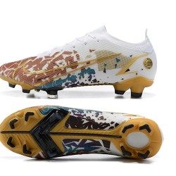 Nike Vapor 14 Elite FG Low Brown White Soccer Cleats