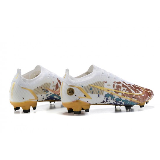 Nike Vapor 14 Elite FG Low Brown White Soccer Cleats