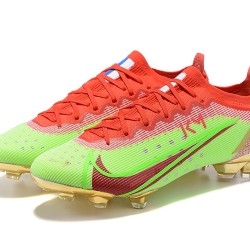 Nike Vapor 14 Elite FG Low Red Green Gold Soccer Cleats