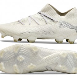 Puma Future 7 Ultimate FG/AG Beige Silver Soccer Cleats