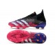 Adidas Predator Freak.1 FG Black White Purple Soccer Cleats