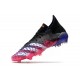 Adidas Predator Freak.1 FG Black White Purple Soccer Cleats